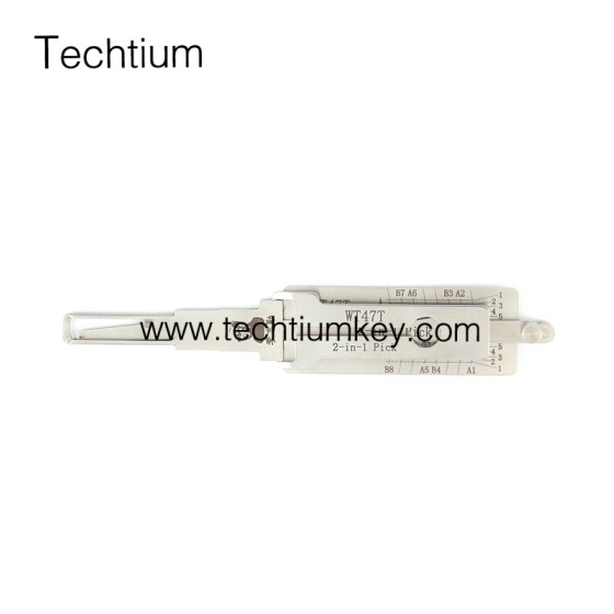 WT47T SAAB Original Lishi 2 in 1 lock pick and decoder